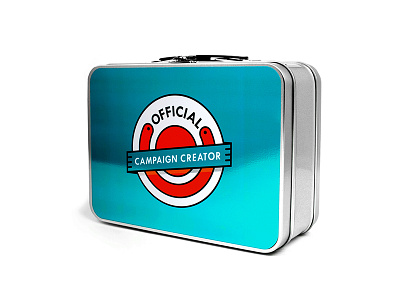 Lunch Box Swag agency badge clients design icon logo lunch box marketing official swag welcome
