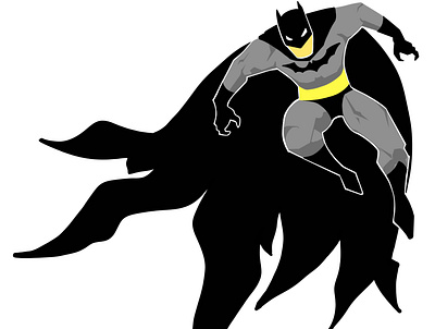 Batman Day design flat design illustration