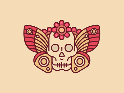 Flying Sugar Skull