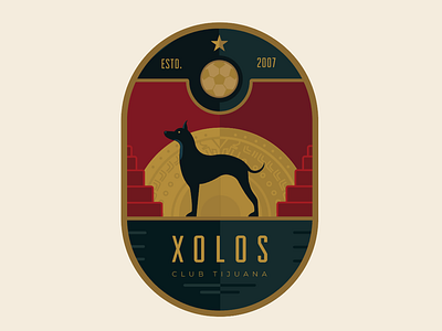 Xolos badge design