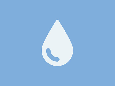 Water Drop icon illustration ui