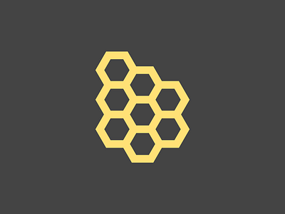 Honeycomb icon illustration ui