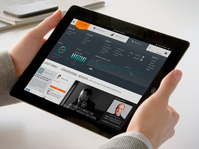 J.P. Morgan Dashboard 'Pulse' View advisor analytics app campaign dashboard data financial graph insights interface pitch tool