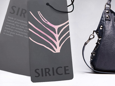 Luxury identity rebound fashion handbag identity leather logo london luxury purse
