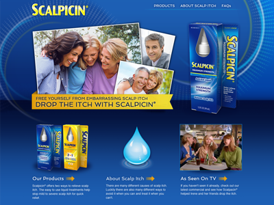 Scalpicin re-skin cpg redeign reskin