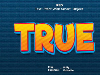 True 3D Texture Effect animation branding motion graphics