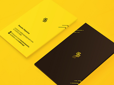 RS8 Design Business Card . brand business card logo