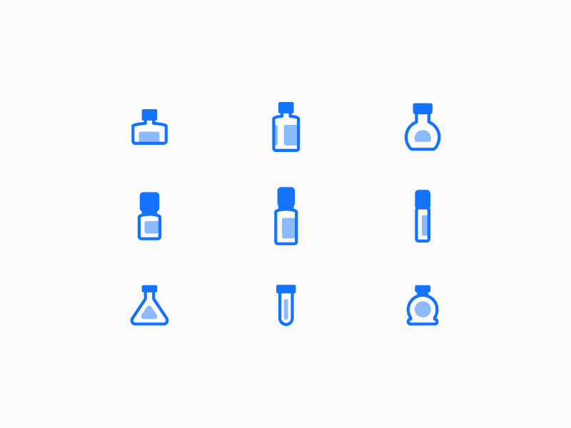 Bottle Icons Freebie bottle design flat icons free freebie icon icons icons set outline icons solid icons ui