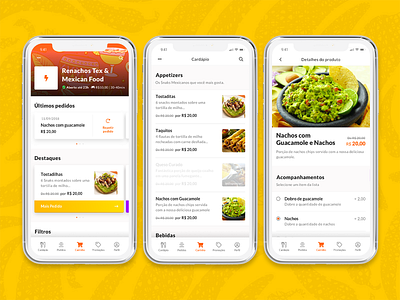 Food App app concept design eat food food app interface ios mexican uidesign ux ui