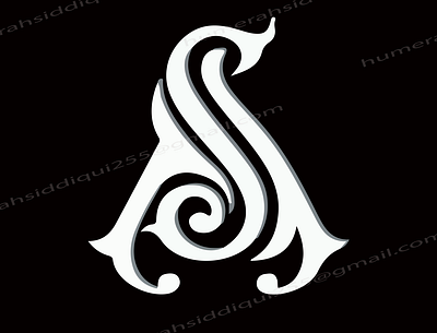 A + S Logo Design 3d branding design graphic design illustration logo vector