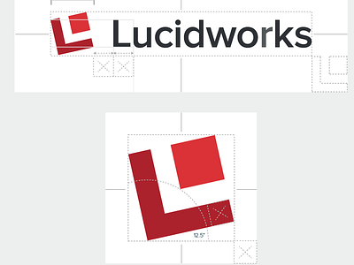 Re-branding Lucidworks logo lucidworks rebrand red search solr