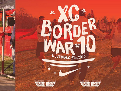 XC border war #10 poster