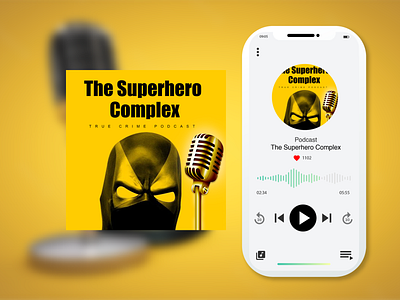 The Superhero Complex Podcast with Phoenix Jones artwork cover podcast design graphic graphic design podcast cover design podcast design podcastcover social media trending podcast