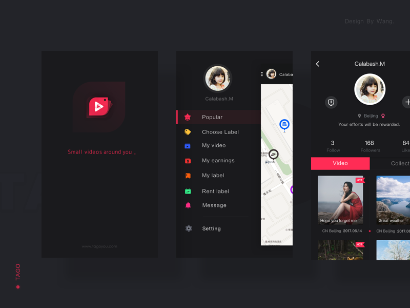 Browse thousands of Drawer Menu images for design inspiration Dribbble