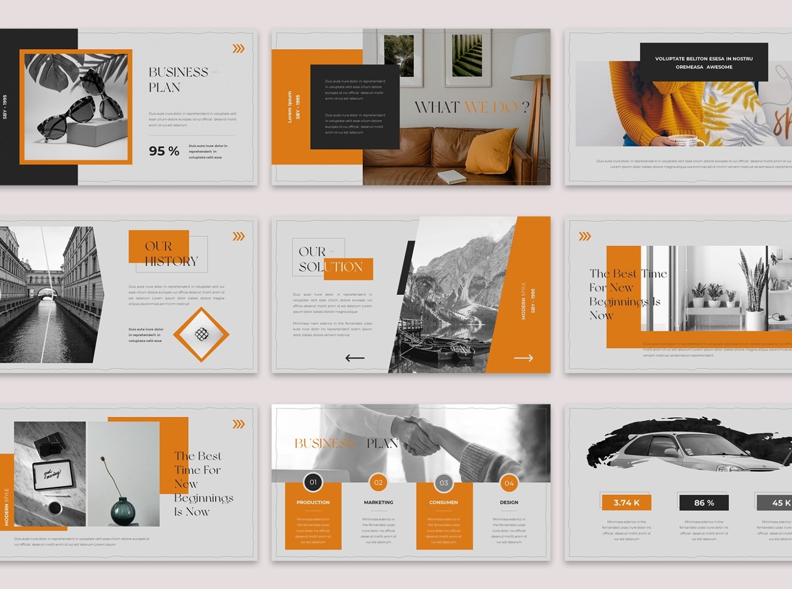 Cubemax GoogleSlides Template #3 by CstudioF on Dribbble