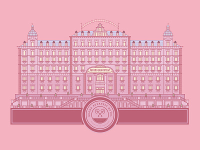 Grand Budapest Hotel – Colorized