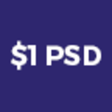 $1 PSD Template