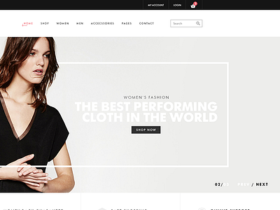 Shopppie – Fashion eCommerce PSD Template bootstrap creative fashion fashion store modern psd retail shopping store unique