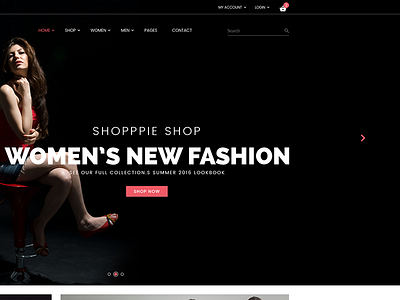 XOSS – eCommerce psd Template bootstrap creative fashion fashion store modern psd retail shopping store
