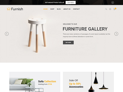 Furnish – Minimalist Shopify Theme bootstrap clothes electronics fashion flowers furniture html5 interior responsive shopping sport technology