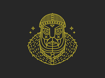 Viking character illustration