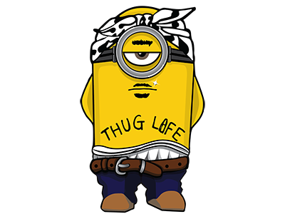 Minion Thug Life