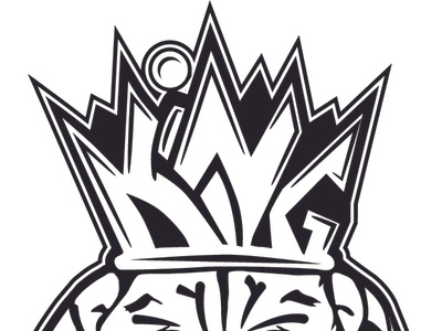 King branding clothing design graphic design illustrator logo vector