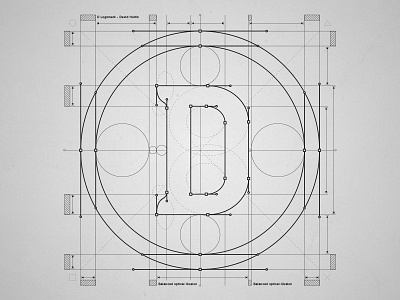 D Grid black d david dh grid hultin line logo mark optical white