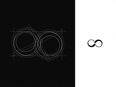 Loopd Logo Grid black contact dhultin grid identity logo loopd mark white