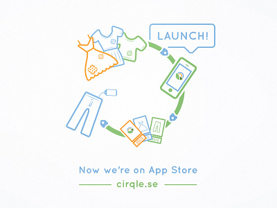 Cirqle - Launch! cirqle fashion kläder shopping startup sustainable sustainablefashion återvinning