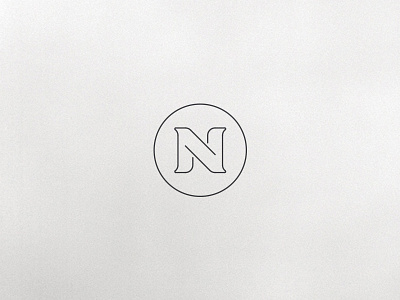 N black design letter line logo n naked north shape type typography