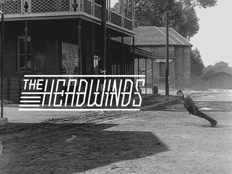 The Headwinds - Logo band blow branding custom headwinds logo music typography wind