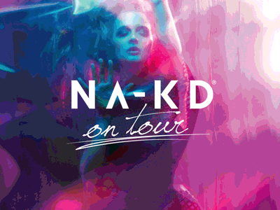 NA-KD On Tour - Art Direction Moodboard 70s club dance glow kiss na kd nakdfashion neon party sexy tour