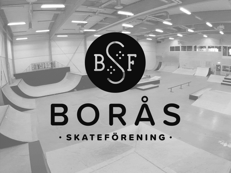 BSF Logo 01 borås dhultin ikon logo monogram sk8 skate skateboard