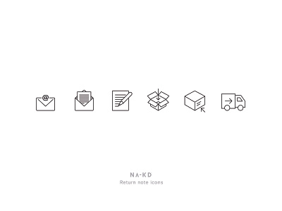 Return Note Icons