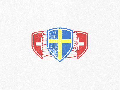 Sweden VS Switzerland blue fotball red sheild sweden switzerland victory vs yellow