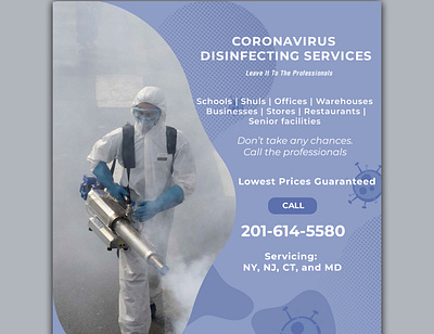 Coronavirus Disinfected banner banner design branding illustration