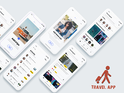 Travel App ux design