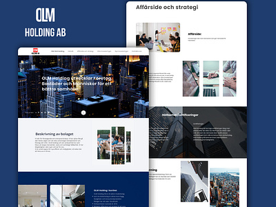 Web Design - OLM Holding