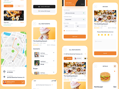 Food Ordering App UI