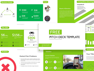 Free Pitch Deck Template and Google Slides Theme