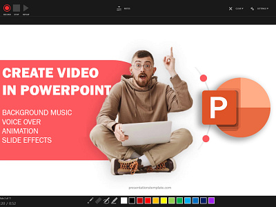 How to Make a Video in PowerPoint - PPT to Video animation busienss mp4 powerpoint powerpoint animation powerpoint presentation powerpoint screen record powerpoint video presentation tutorial voice over webinar