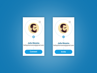 Linkedin Card Redesign card concept linkedin linkedin card redesign ui