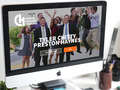 Chitty Haynes campaign student body web design