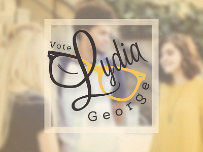Vote Lydia George logo school student body