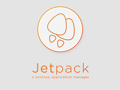 Branding Apps Jetpack Logo Shot app branding logo