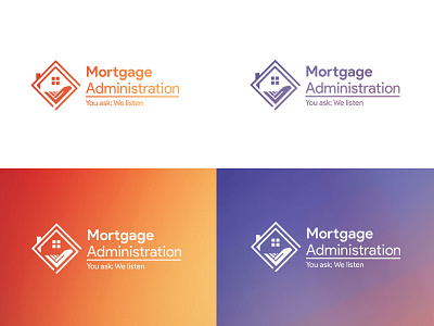 Navy Federal Mortgage Admin Support Logo Concept branding concept logo