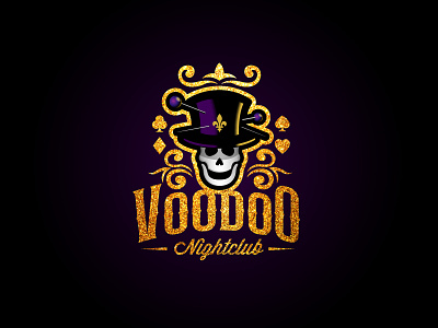 Voodoo Nightclub atlantic city casino gambling logo new orleans nightclub skull voodoo