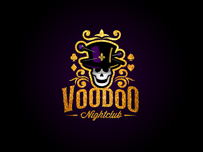 Voodoo Nightclub atlantic city casino gambling logo new orleans nightclub skull voodoo