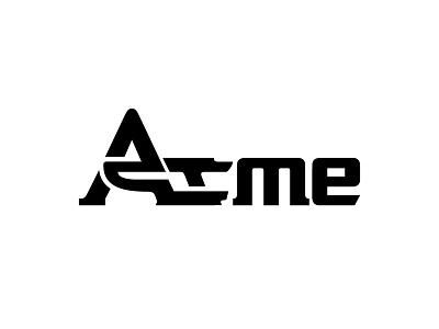 Generic Logo acme anvil logo type vector